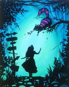 238x300 Alice In Wonderland Princess Paint Alice, Princess - Alice In Wonderland Painting