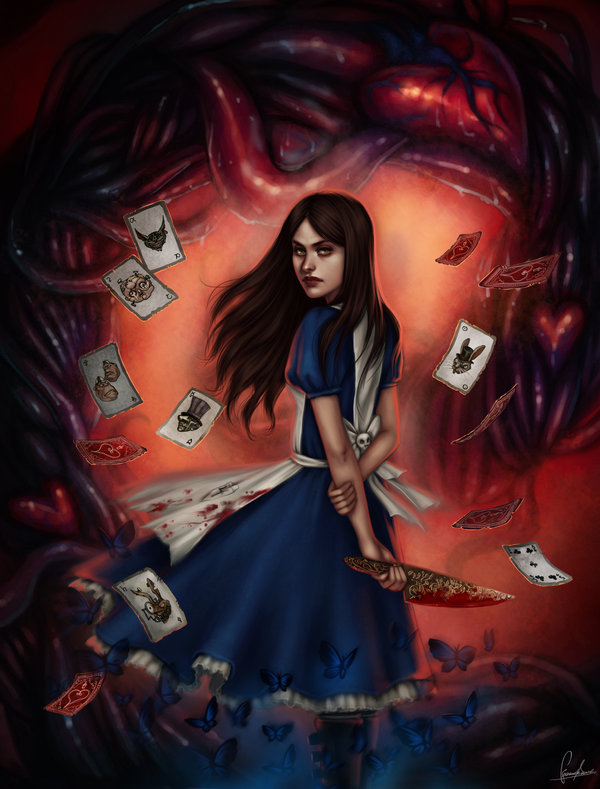 600x789 Alice Madness Returns By Fdasuarez - Alice Madness Returns Painting