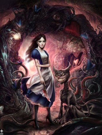 350x461 26 Alice Madness Returns Art - Alice Madness Returns Painting