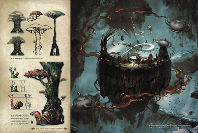680x458 The Art Of Alice Madness Returns Concept Art World - Alice Madness Returns Painting