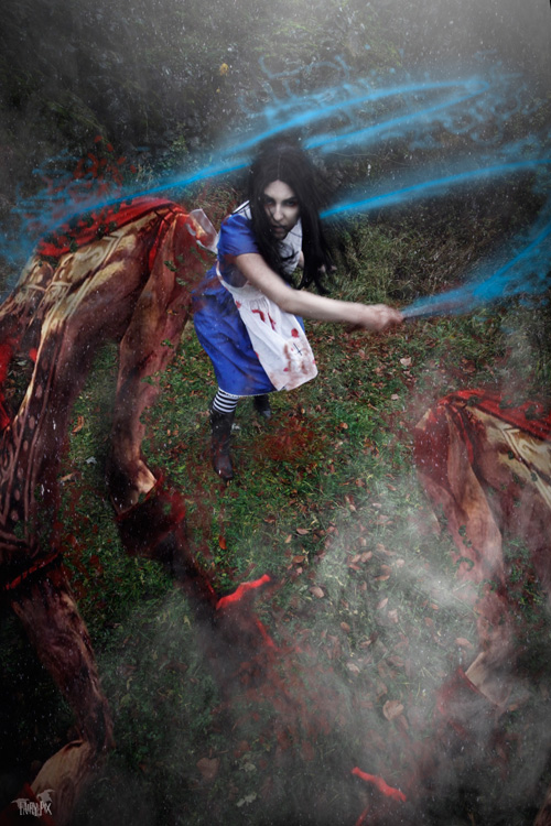 500x750 Alice Madness Returns Cosplay - Alice Madness Returns Painting