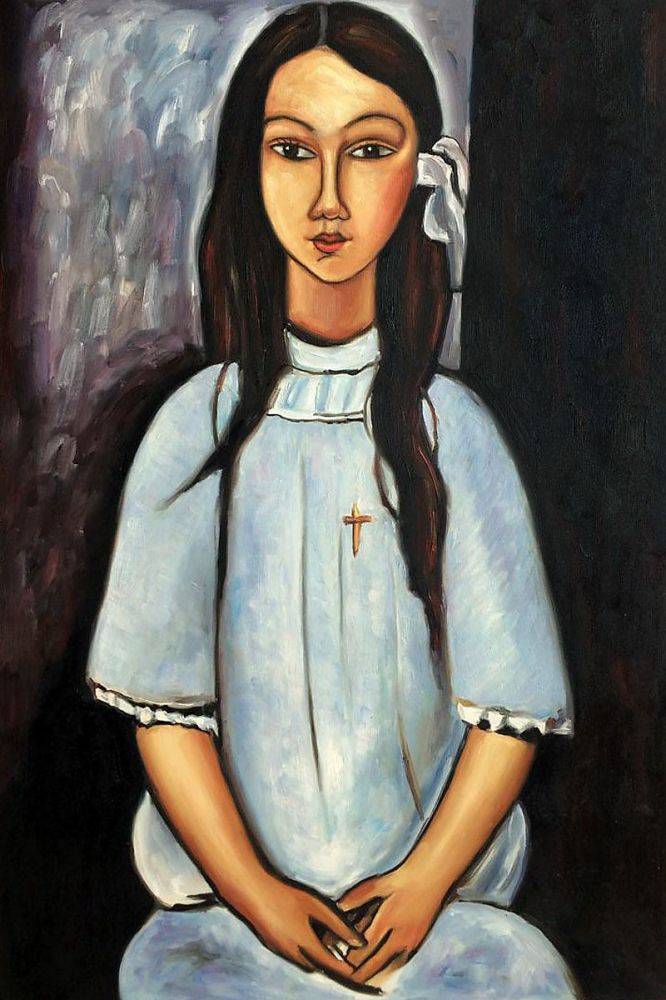 666x1000 Modigliani - Alice Painting