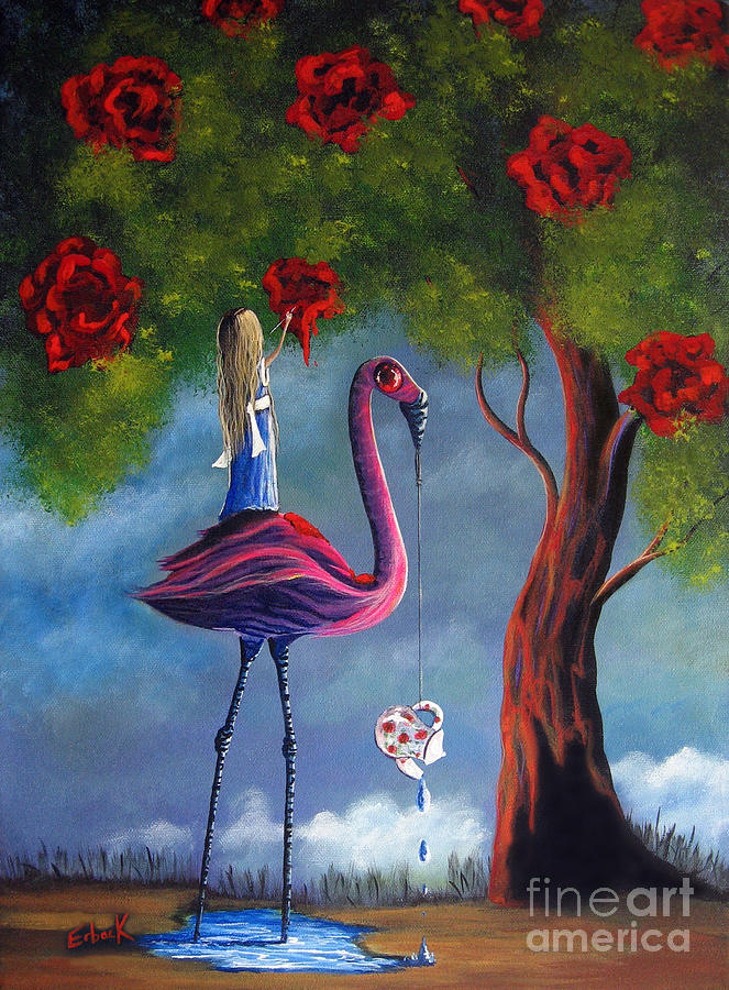 663x900 Alice In Wonderland Paintings Alice In Wonderland Artwork Painting - Alice Painting