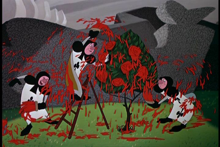 720x480 Painting The Roses Red Disney Wiki Fandom Powered By Wikia - Alice Painting