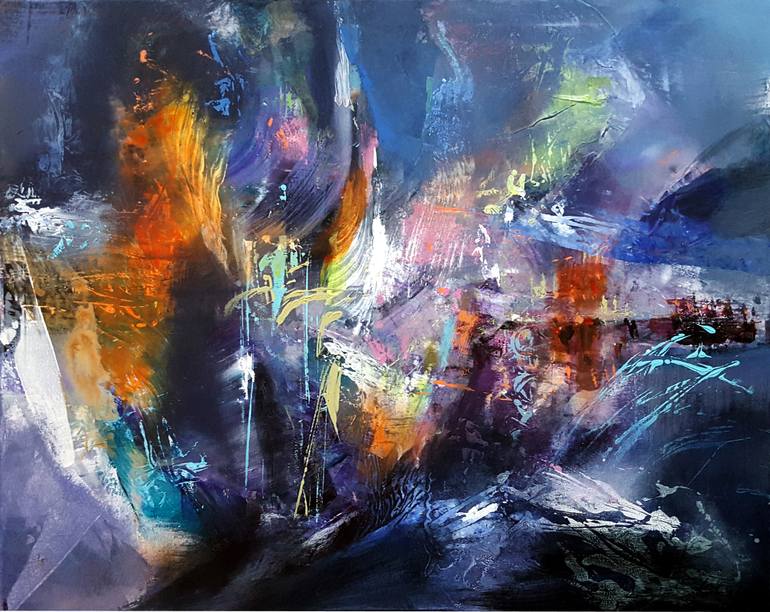 770x612 Saatchi Art The Wonderful Morning Dreams Of Alice Composition Xi - Alice Painting