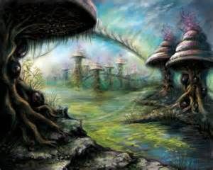 300x240 Alien Landscapes Art - Alien Landscape Painting