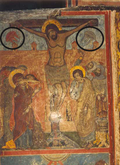 414x567 Does This Painting Prove Aliens Were Present - Alien Spaceship Painting