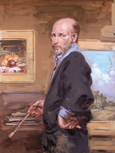 400x530 An Oil Portrait Step By Step Demo With Thomas Torak - Alive Painting