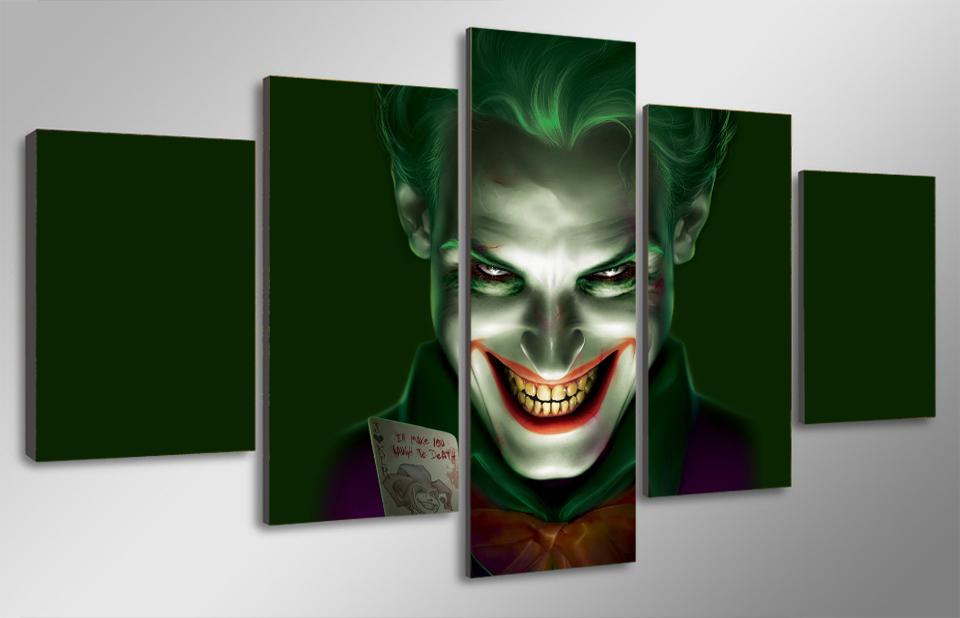 960x618 Best Hd Printed Movie Joker Art Painting Canvas Print Room Decor - All 4 Jokers Painting