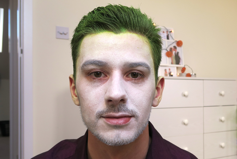 768x515 Halloween Makeup 2016 - All 4 Jokers Painting