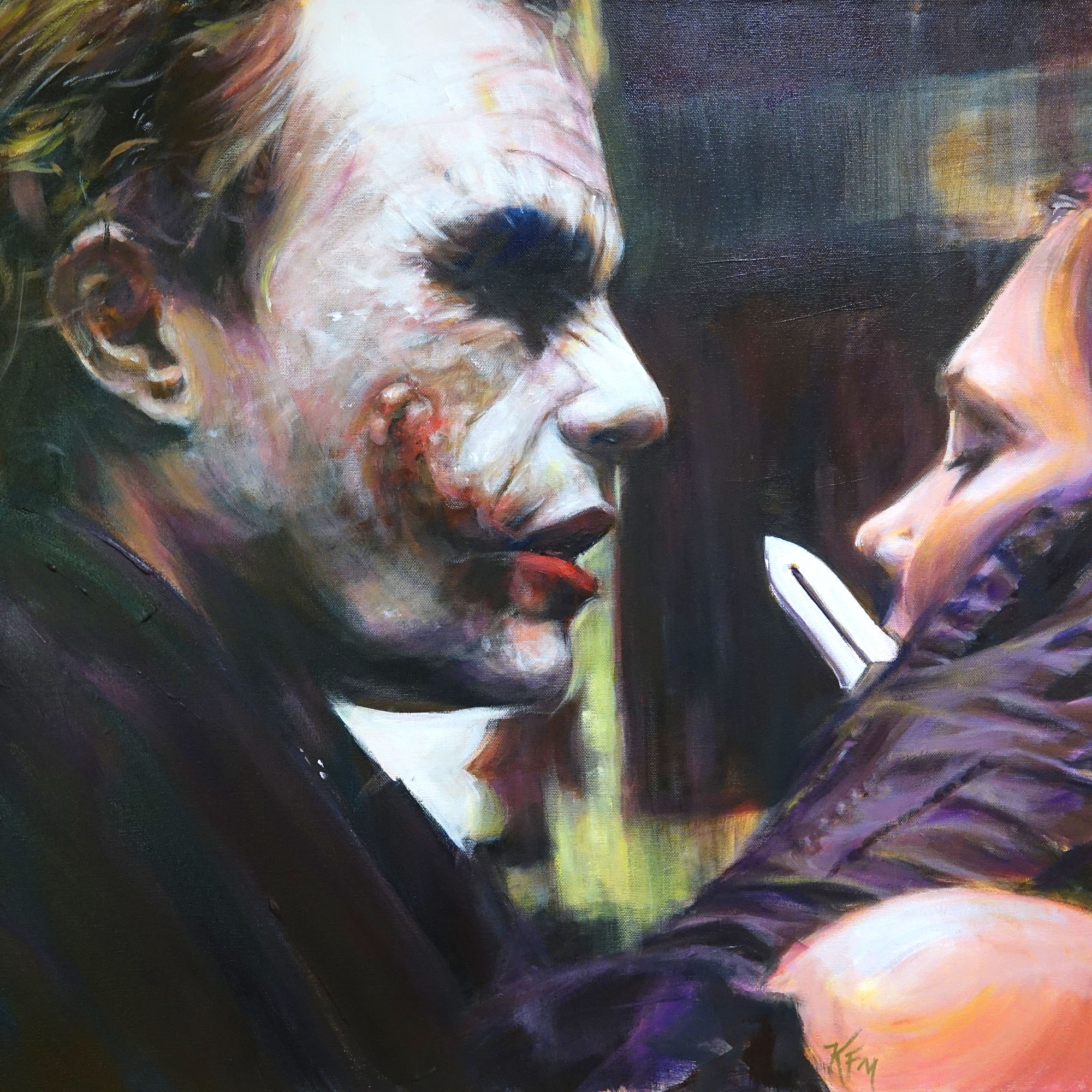 2000x2000 Joker Painting I Did - All 4 Jokers Painting