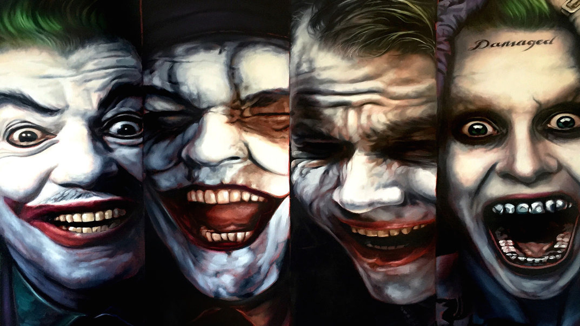 All 4 Jokers Painting at PaintingValley.com | Explore collection of All ...
