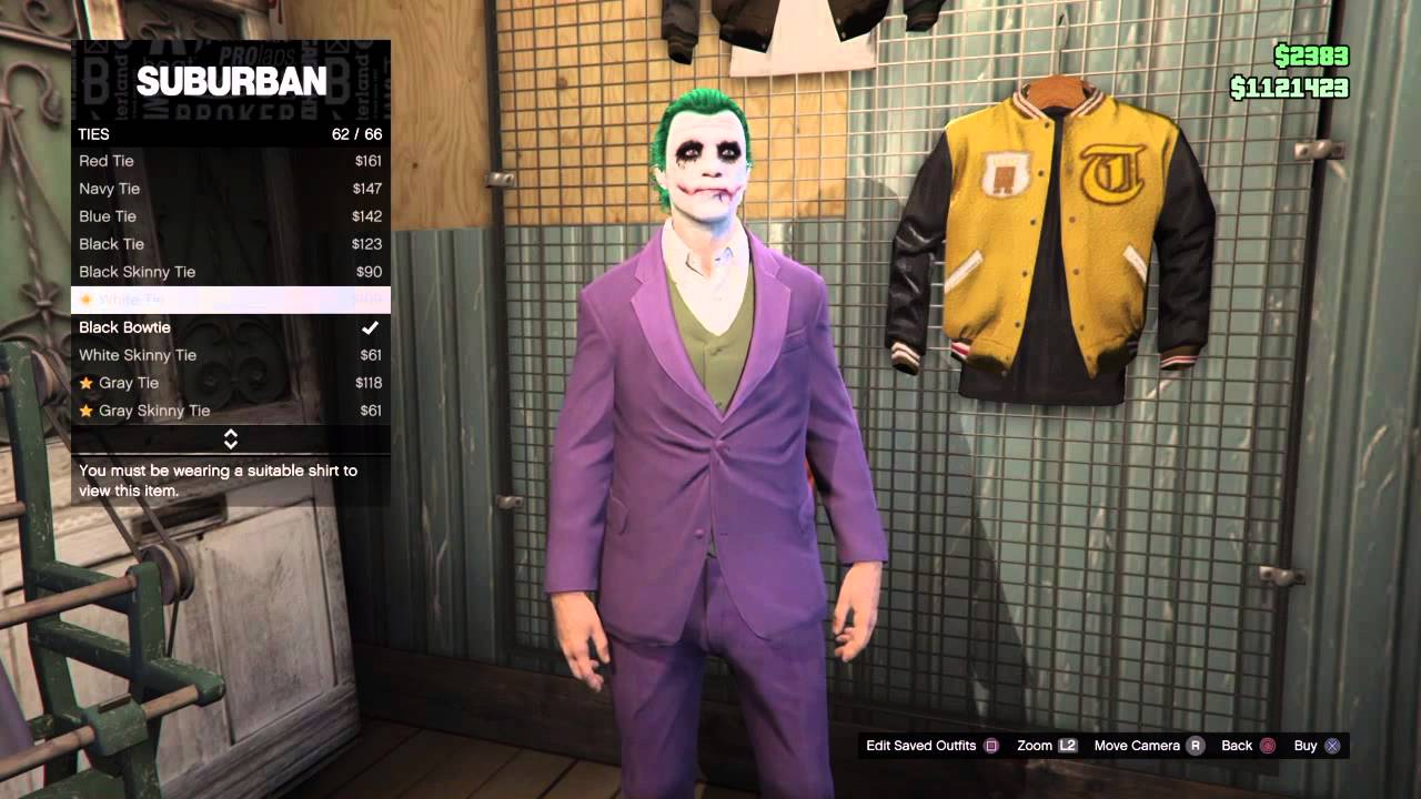 1280x720 Gta 5 How To Look Like The Joker With The New Halloween Update New - All Jokers Painting