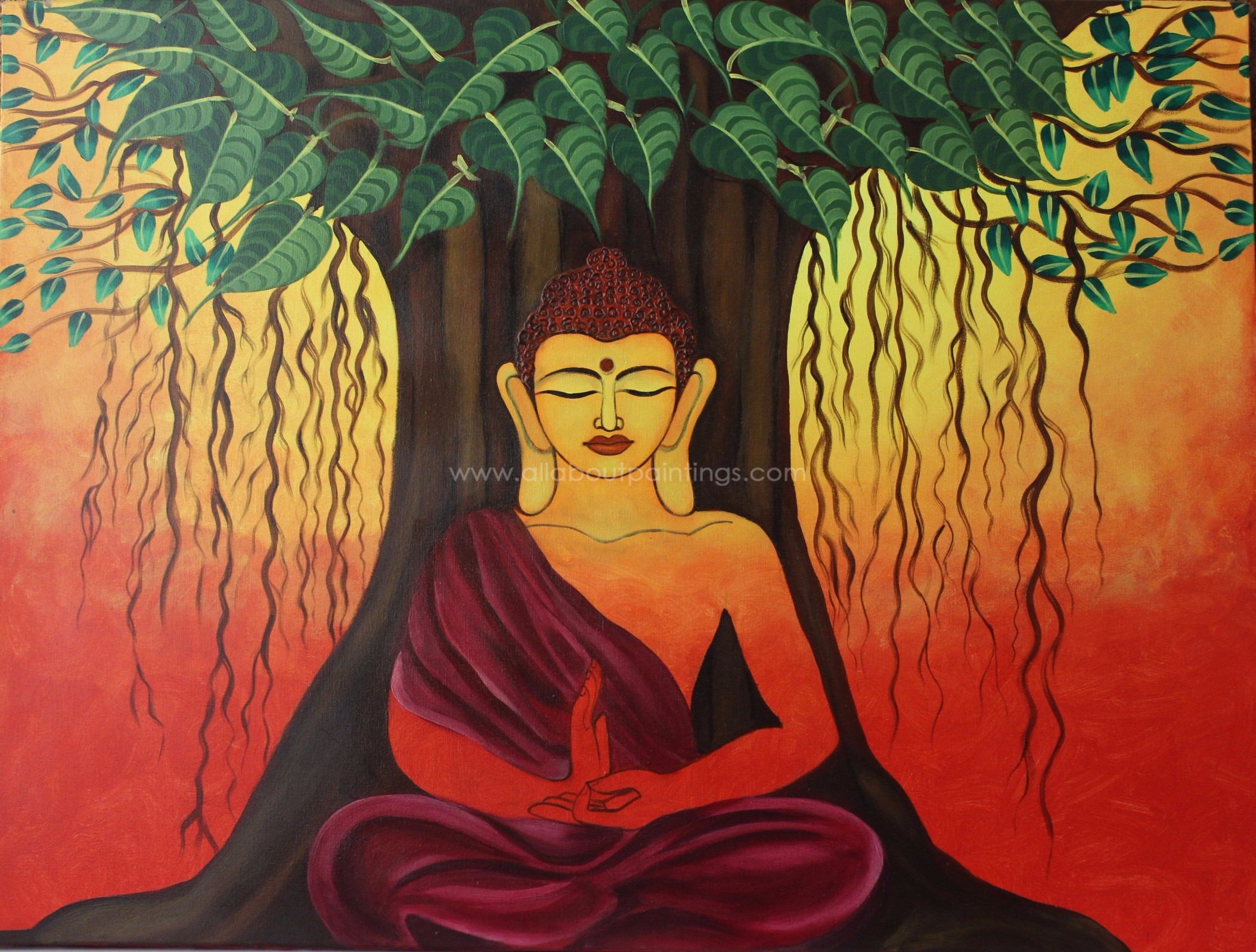 2107x1597 Buy Indian Original Authentic Paintings Online @ Allaboutpaintings - All Painting