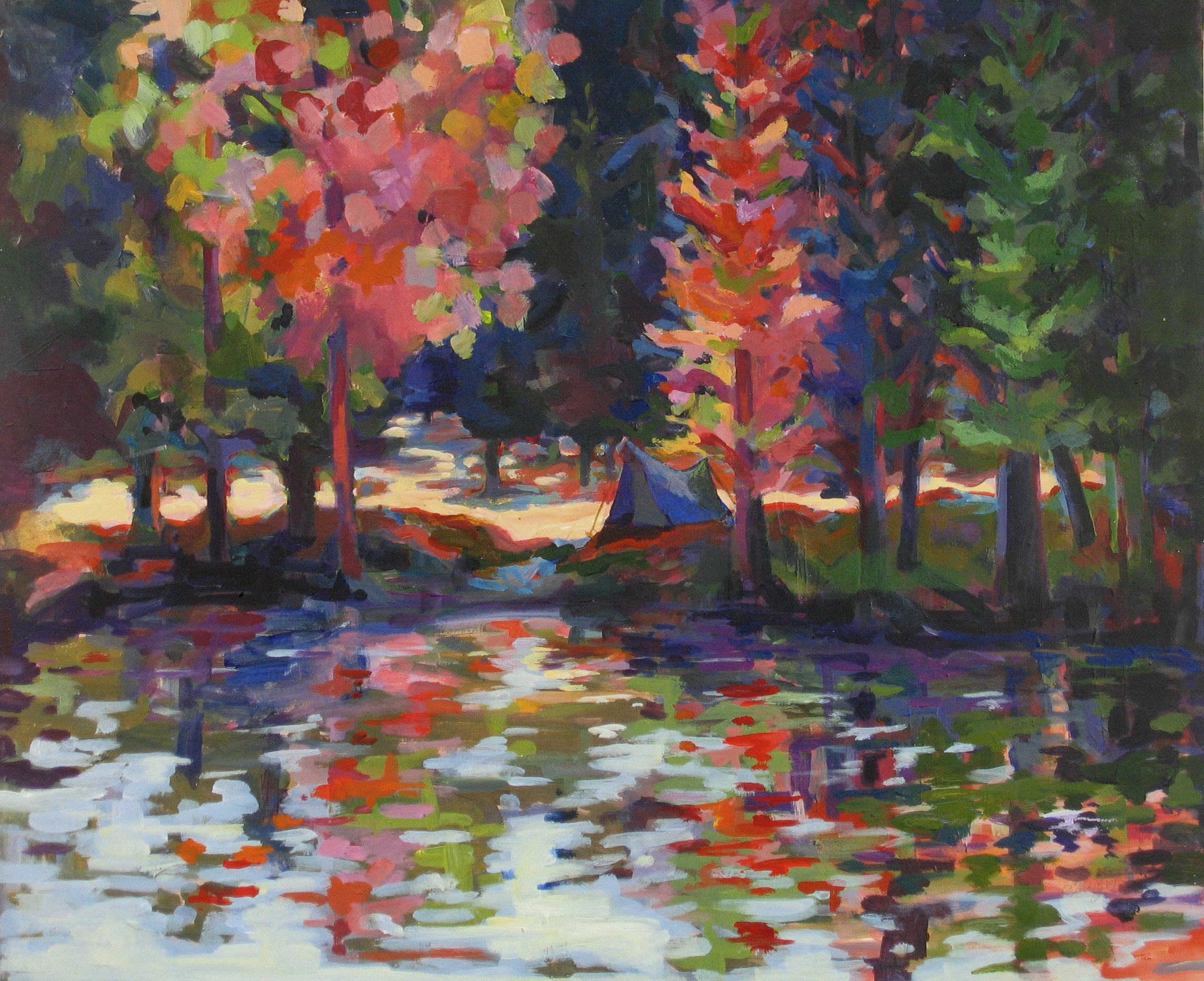 2289x1864 Workshop How To Paint Trees Amp The Fall Landscape At Ironridge - All Painting