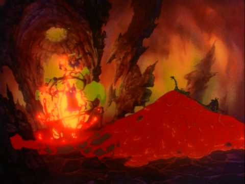 480x360 All Dogs Go To Heaven Charlie's Nightmare Of Hell (Real Clip No - All Pets Go To Heaven Painting