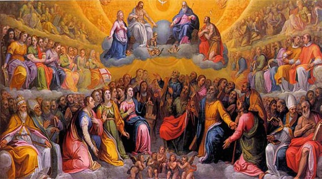 630x350 All Saints Day! - All Saints Day Painting