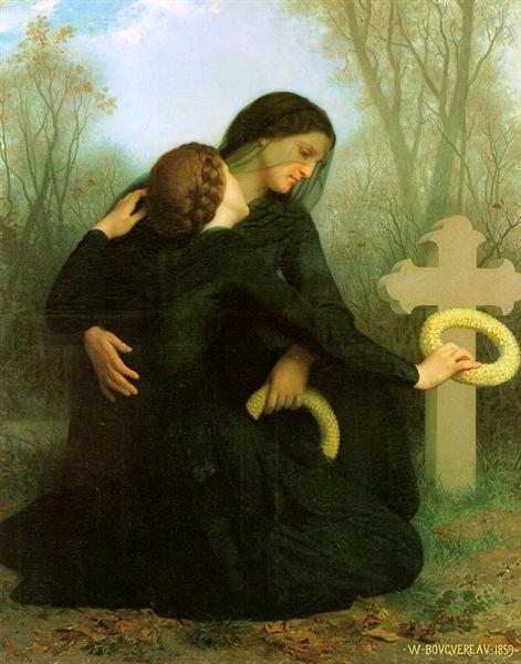 471x600 All Saints Day, 1859 - All Saints Day Painting