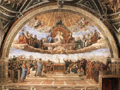 400x300 Bethune Catholic Happy All Saints Day! - All Saints Painting