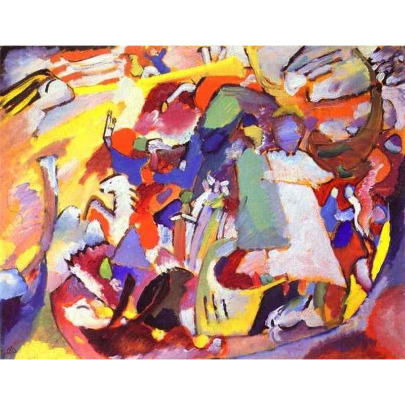 800x800 All Saints I By Wassily Kandinsky Oil Painting Art Gallery - All Saints Painting