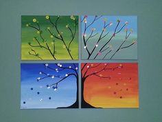 236x177 68 Best Four In One Images On Seasons, Four Seasons - All Seasons Painting