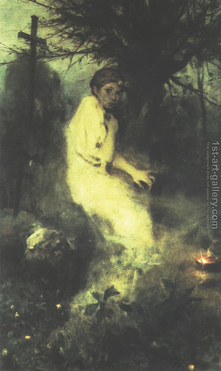 750x1257 All Souls' Day Witold Pruszkowski Reproduction 1st Art Gallery - All Souls Day Painting
