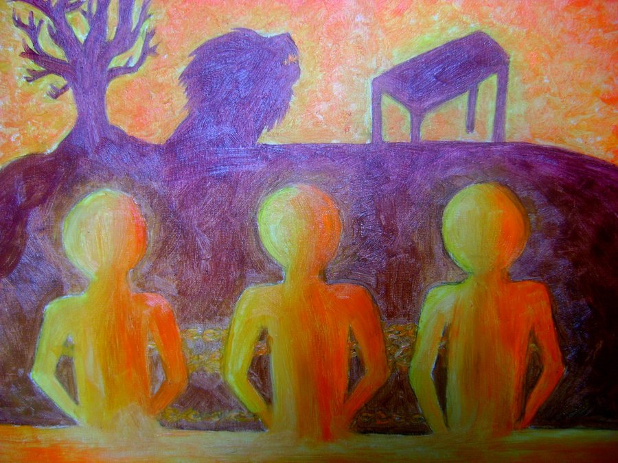 900x675 Plato's Allegory Of The Cave By Murderess Of Shalott - Allegory Of The Cave Painting