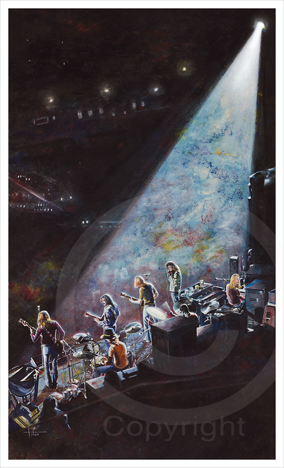 576x949 Tom Nollallman Brothers - Allman Brothers Painting