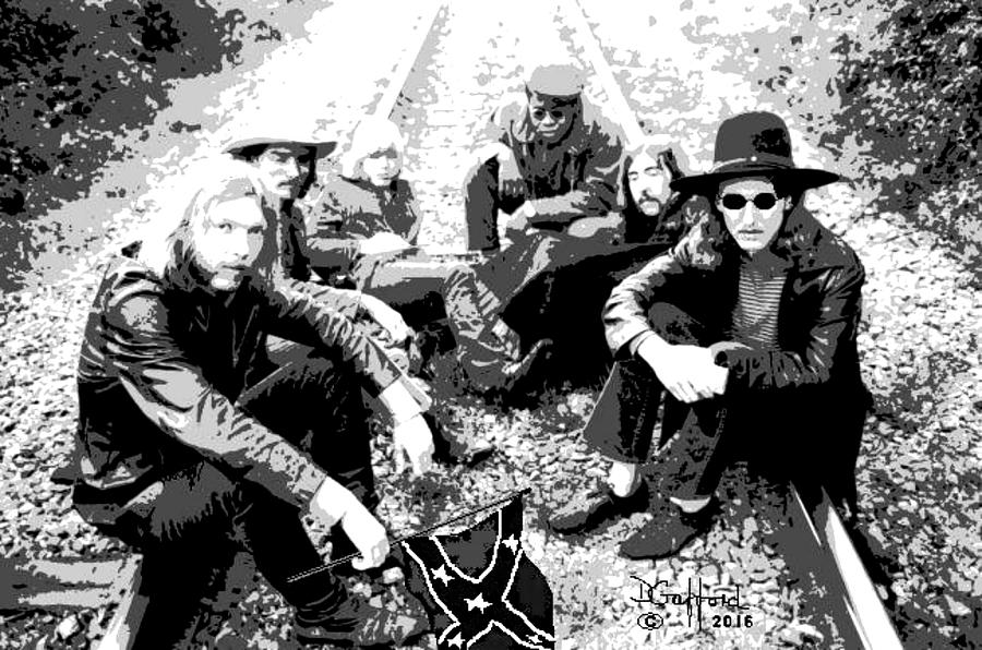 900x596 Allman Brothers Painting By Dave Gafford - Allman Brothers Painting