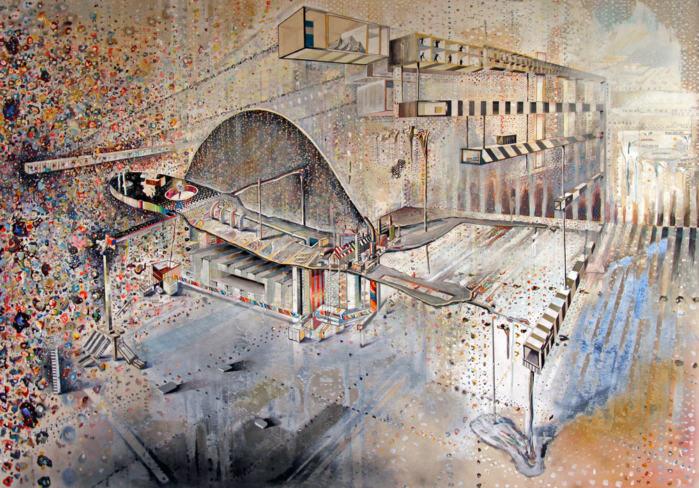 1003x700 Ricky Allman Science Fiction Solutions - Allman Painting