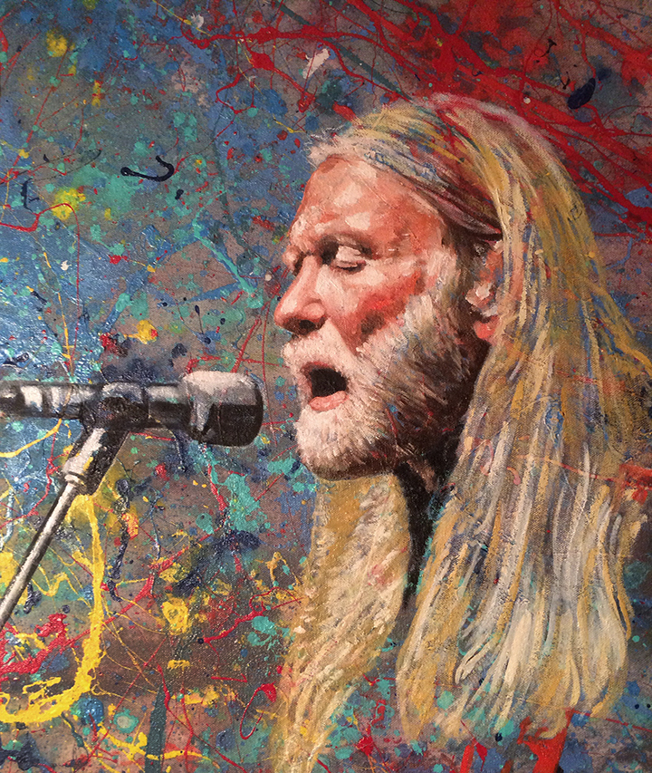 720x853 Tom Nollgregg Allman - Allman Painting