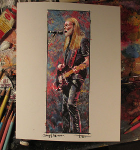 281x300 Tom Nollthe Gregg Allman Painting Is Done - Allman Painting