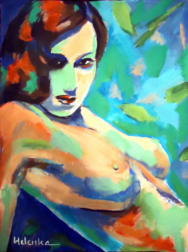 770x1027 Saatchi Art Allure Painting By Helena Wierzbicki - Allure Painting