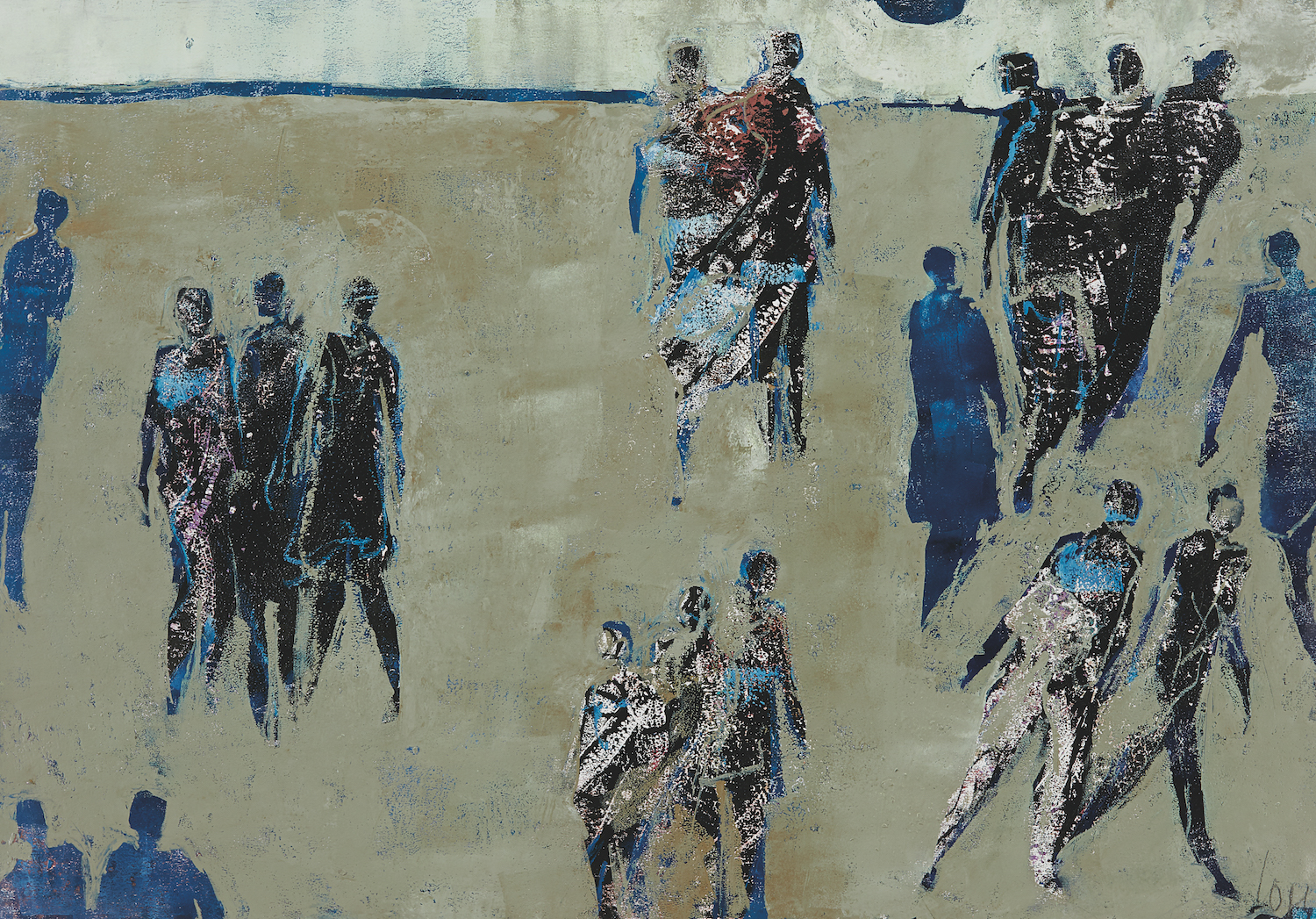 1500x1047 Present In Absence Creative Feel - Almon Painting