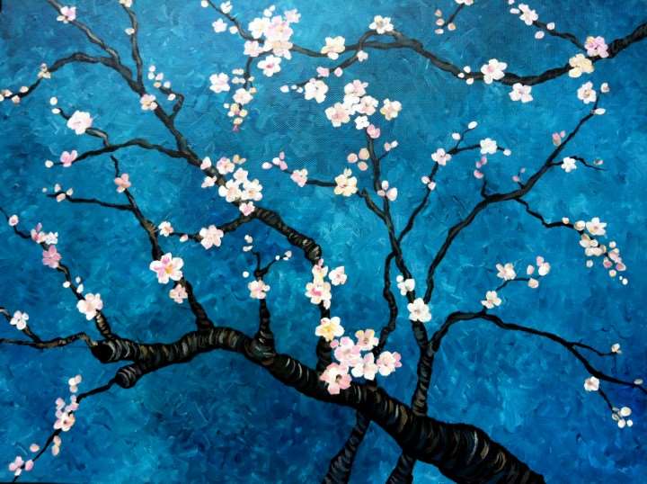 720x538 Van Gogh's Almond Blossoms - Almond Blossom Painting