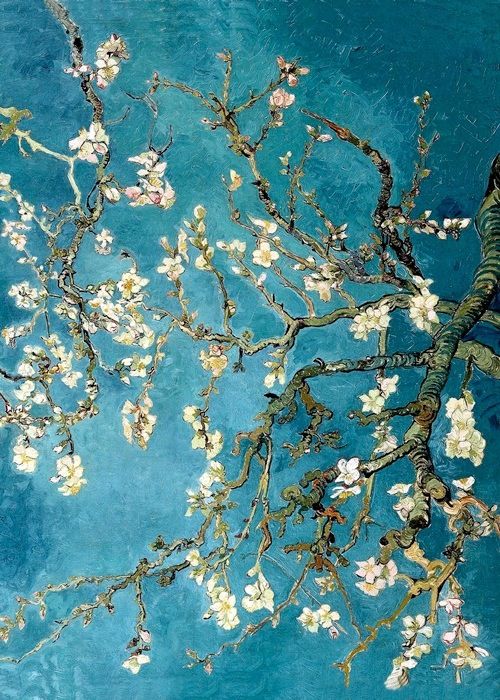 500x700 Vincent Van Gogh Blossoming Almond Tree Fun Painting - Almond Blossom Painting