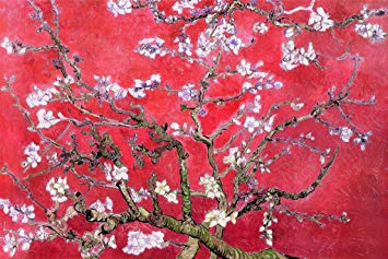 355x237 Vincent Van Gogh Almond Blossom Branches Post - Almond Blossom Painting