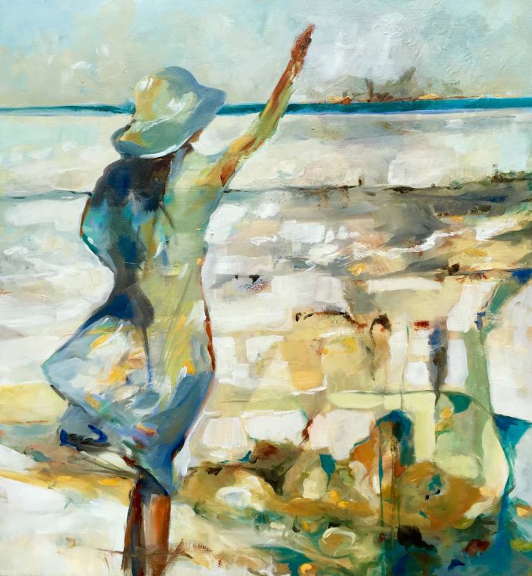 770x833 Saatchi Art Aloha Painting By Kelly Rysavy - Aloha Painting