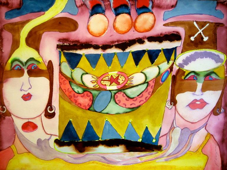 770x578 Saatchi Art Hana Aloha Painting By Robert J Kaczmarek - Aloha Painting