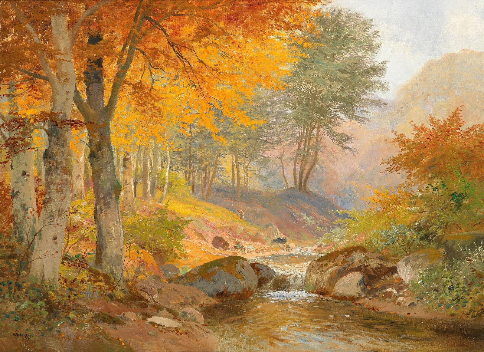 1600x1163 Alois Arnegger Romantic Landscape Painter Part.4 Tutt'Art - Alois Painting