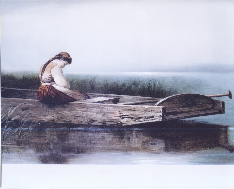 800x647 The Gift That Keeps On Giving Painting Part Iv Tattered - Alone Painting