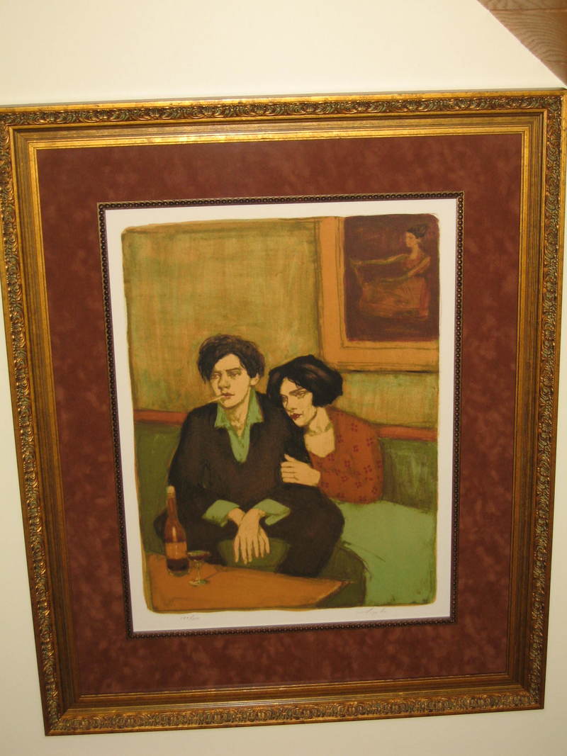 800x1067 Artwork By Malcolm T. Liepke - Alone Together Painting