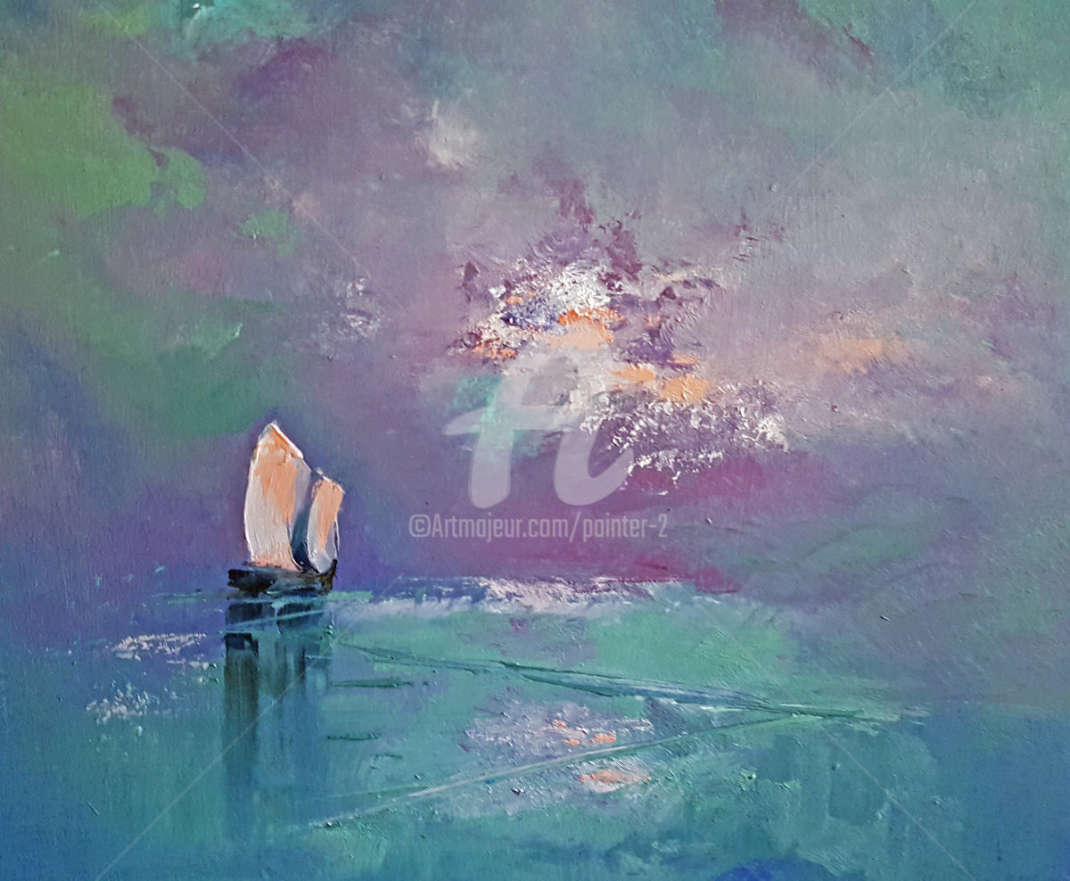 1200x988 Alone Together Framed (Elizabeth Williams) - Alone Together Painting