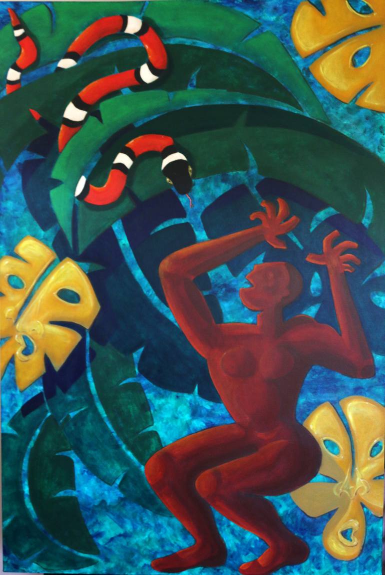 770x1148 Saatchi Art Am Not Alone Painting By Juan Manuel Alonso - Alonso Painting