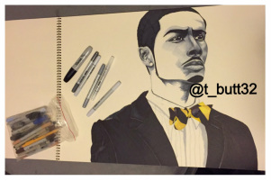 301x201 Process Work - Alpha Phi Alpha Painting