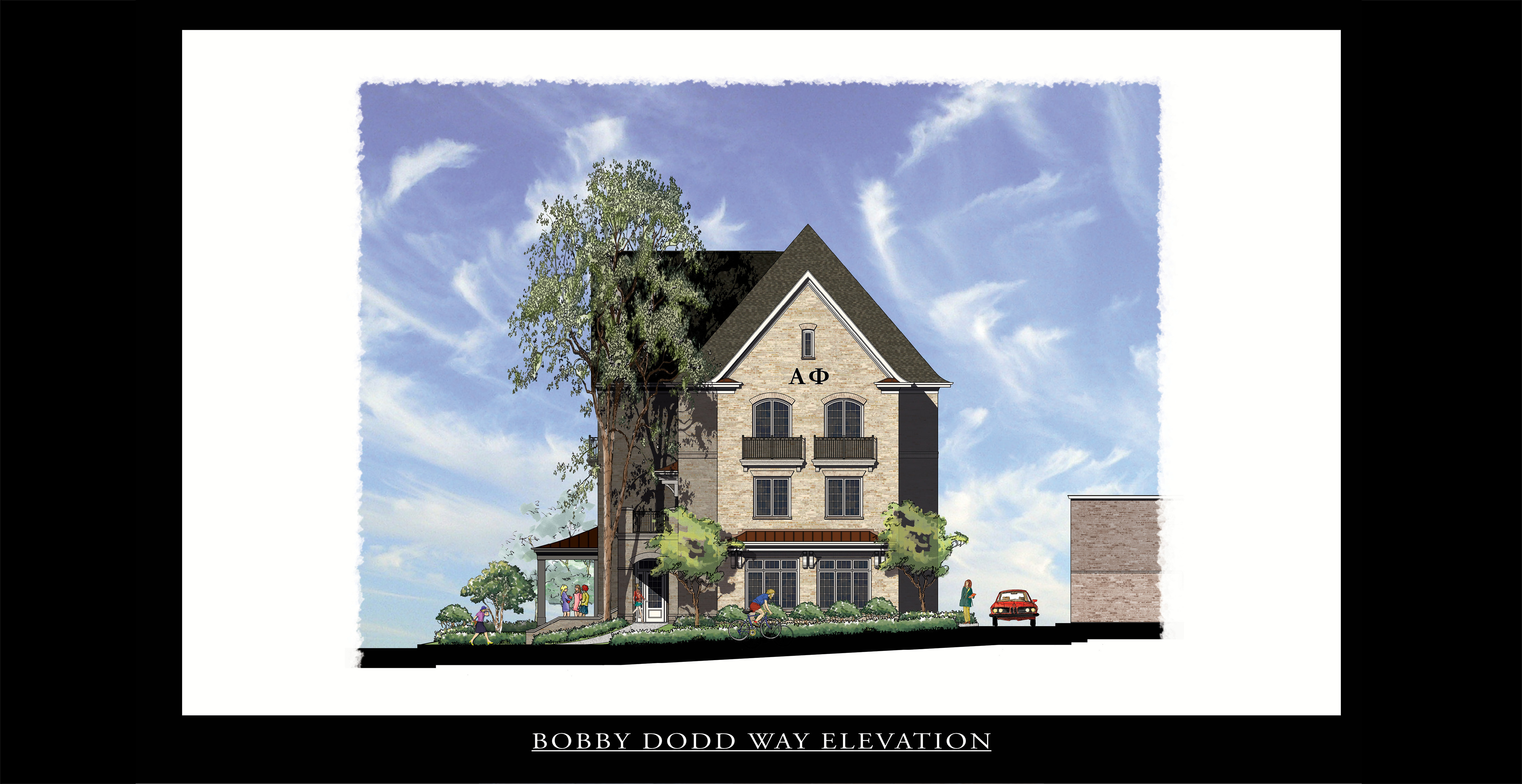 4891x2520 Alpha Phi Sorority - Alpha Phi Painting