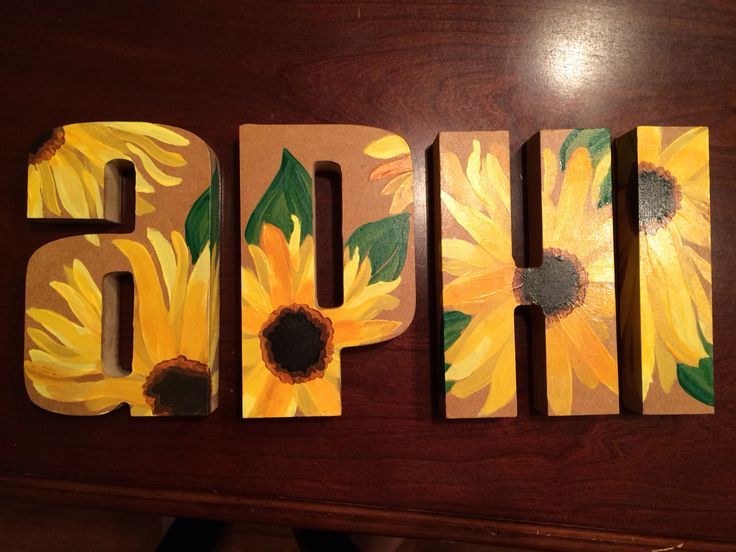 736x552 Cute Painted Greek Letters Newsinvitation.co - Alpha Phi Painting