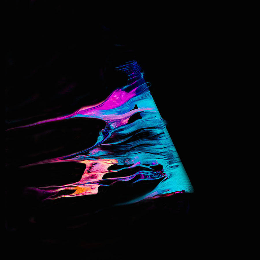 900x900 Abstract Paint Typography Alphabet Fubiz Media - Alphabet Painting