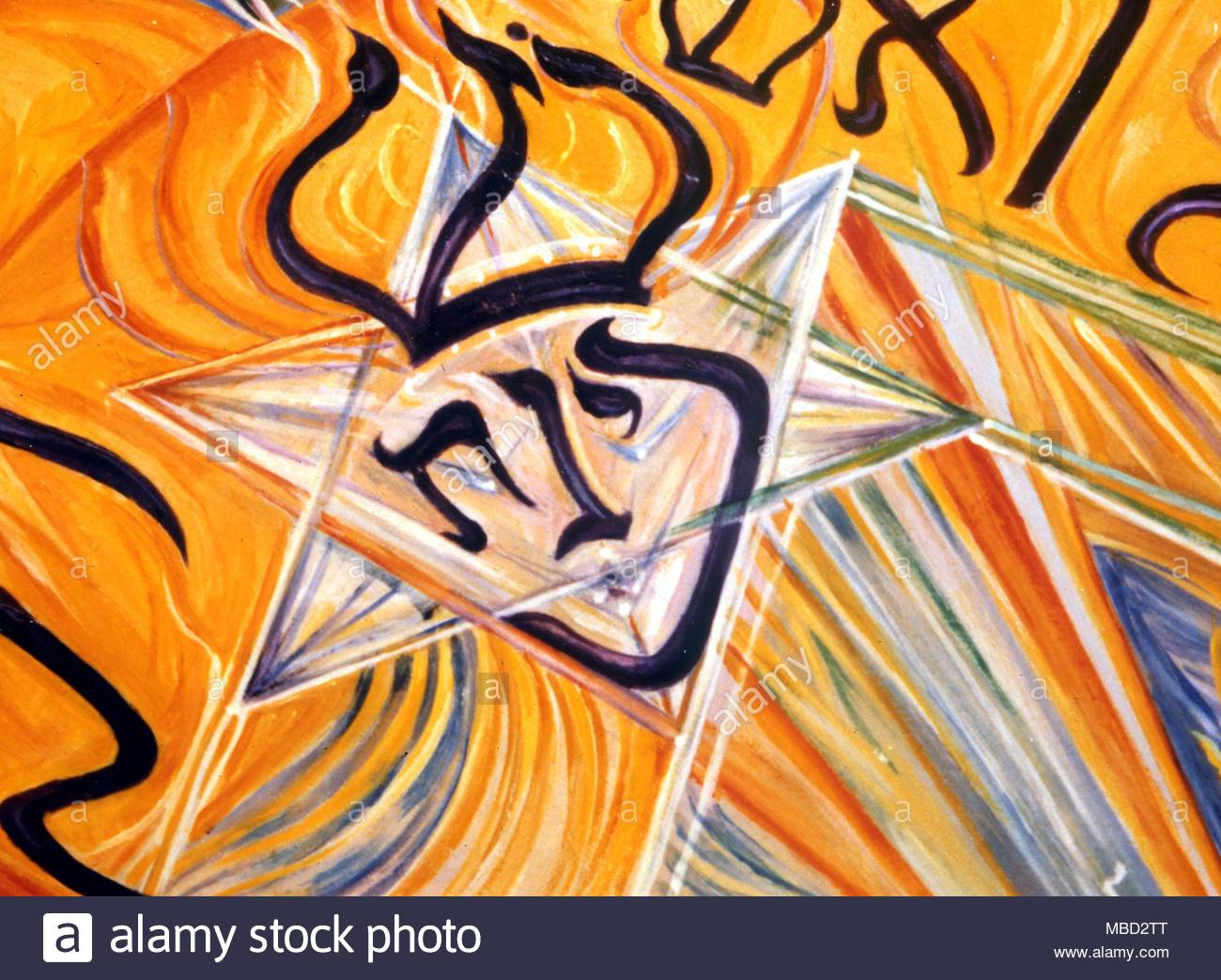 1300x1043 Numerology - Alphabet Painting