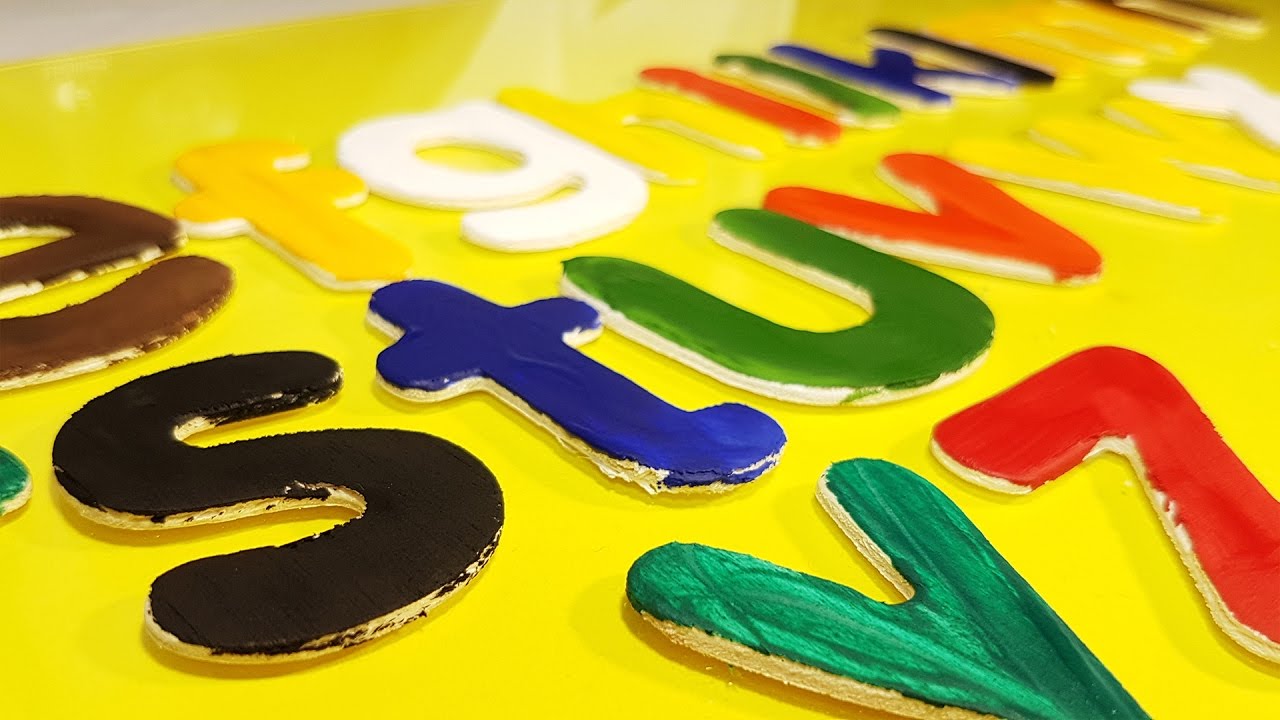 Alphabet Painting For Kids at PaintingValley.com | Explore collection